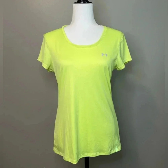 Under Armour Neon Running Shirt - Picture 1 of 9